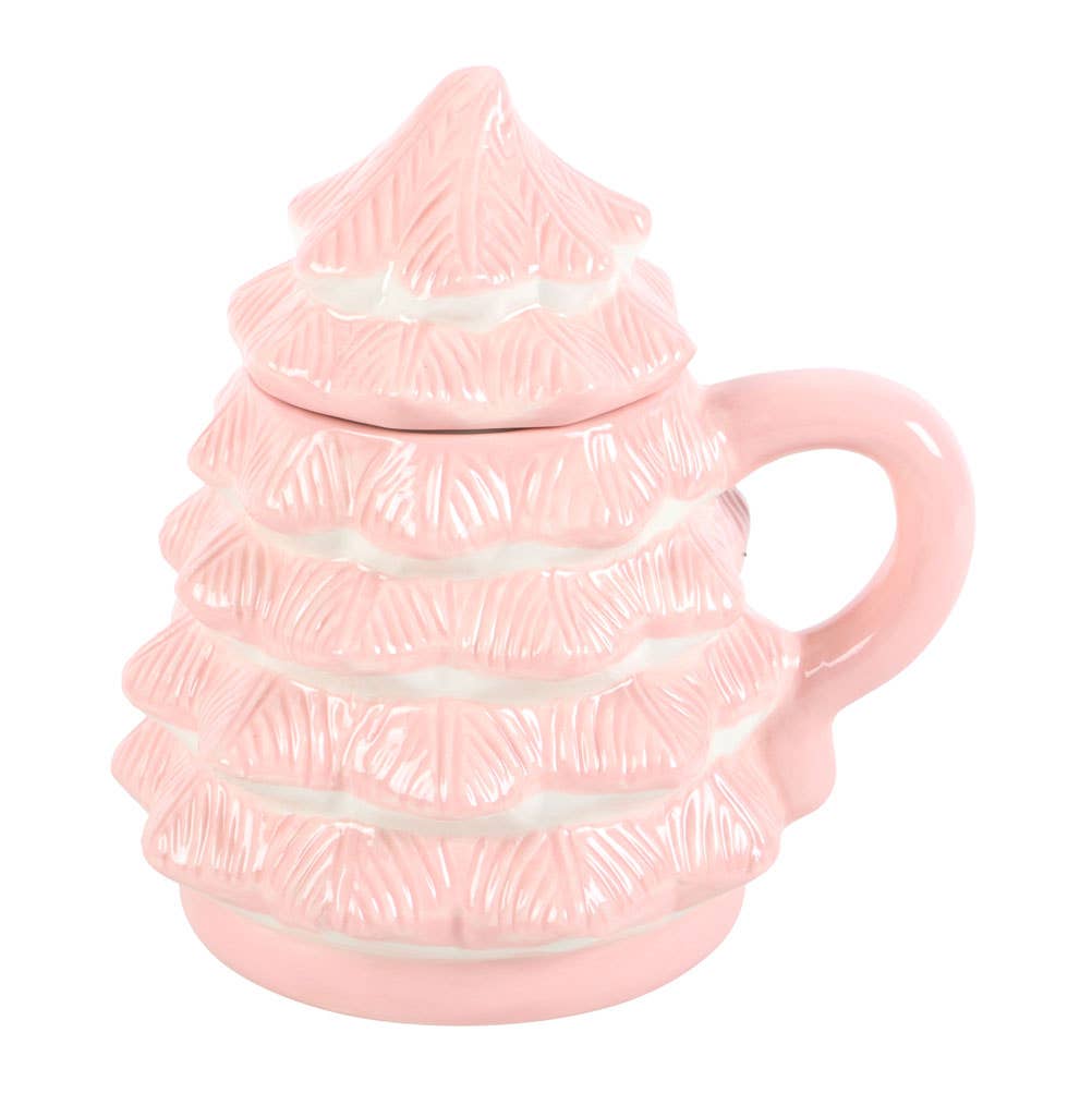 Christmas Tree Mug - Pink