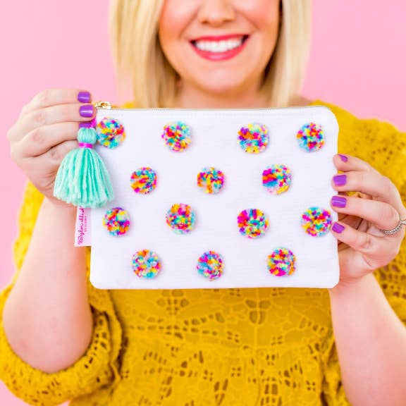 Pom Pom Pouch - Medium