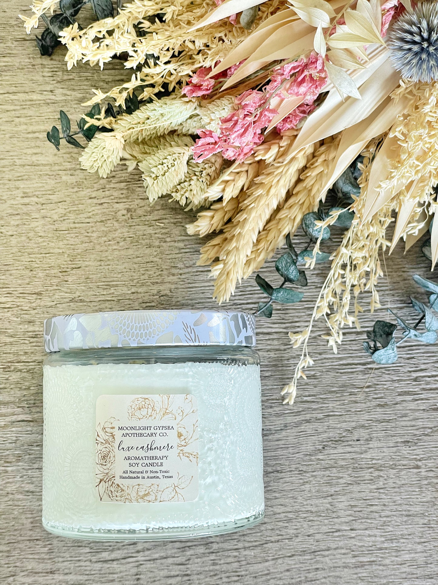 Luxe Cashmere Soy Wax Candle