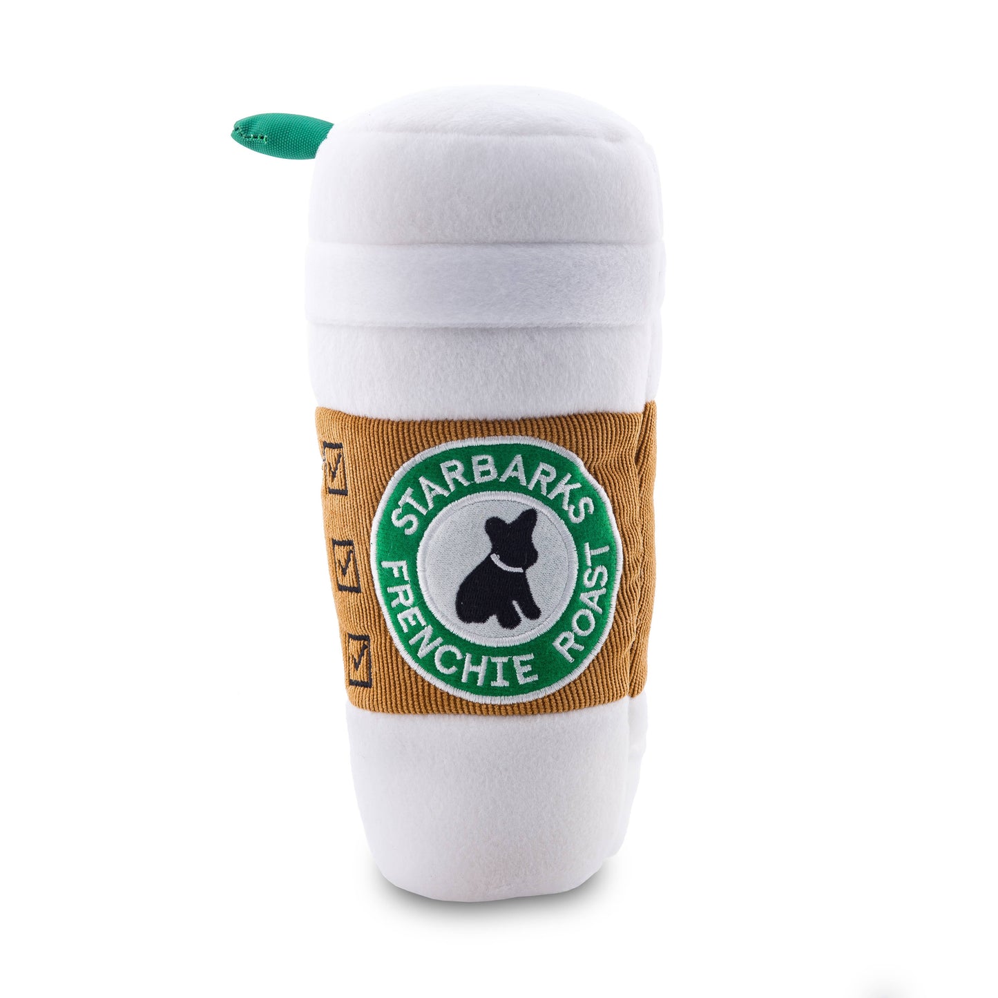 Starbarks Coffee Cup Squeaker Dog Toy: Small